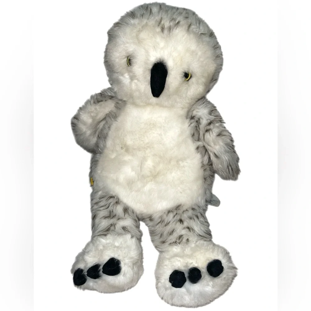 BUILD A BEAR WORKSHOP SPOTTED TURNER SNOWY OWL